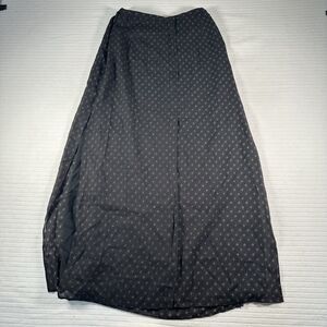 Metropolitan New York Women’s Medium Black Midi Skirt Geometric Print A-Line